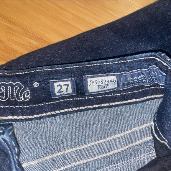 MISS ME jeans sz 27 boot - like new - Picture 8 of 8